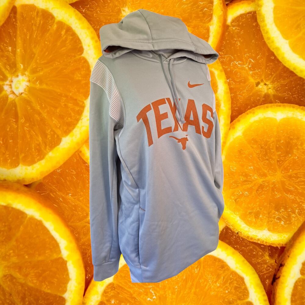 Nike Texas Longhorns Therma-Fit Hoodie Sweatshirt Size Small